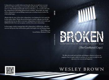 Broken, Confessions, Codependent, Codependency, self-help, behavioral, disorder, dysfunction, Man